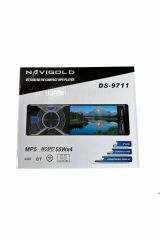 Navigold DS-9711 Görüntülü Oto Teyp 4'' Uyumlu Ekranlı Bluetooth-Çift USB Geri Görüş Kamerası RGB Tuş Rengi