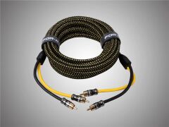 For-X Bakır Rca Kablosu 5 Metre – For-x Maestro-25 Tam Profesyonel OFC %99,99 Bakır Amfi Rca Kablosu
