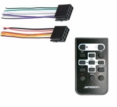 Garaj Dünyası Jameson JS-315 BT Oto Teyp Çift Anfi Çıkış/4*60W/Telefondan Kontrol/USB/BT/SD/AUX