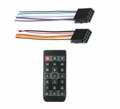 Edison EMP-352BT Oto Teyp Telefon Kontrollü Android/IOS Uyumlu 4*50W Çıkışlı USB/BT /AUX/3 RCA