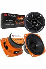 Oto Mıdrange 10cm 200w Kapaklı 2 Adet Ed-40mz