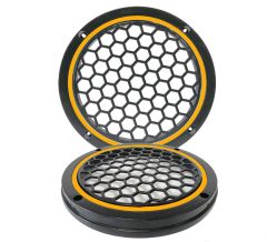 Garaj Dünyası Turuncu Neon Ledli 16 Cm 2’li Hoparlör Kapağı