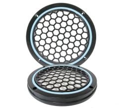 Garaj Dünyası Buz Mavisi Neon Ledli 16 Cm 2’li Hoparlör Kapağı