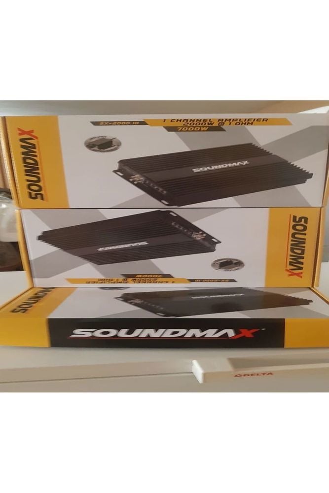 Sx-2000.1d 5000 Watt Mono Amfi Bas Kontrol Aparatlı