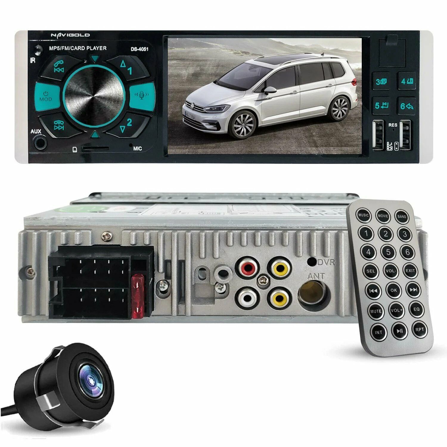 Navigold DS-4051 Oto Teyp 4X55W 4.1''Ekran