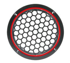 Garaj Dünyası Kırmızı Neon Ledli 16 Cm 2’li Hoparlör Kapağı