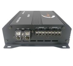 Dator DTR-225.4W Profesyonel 4 Kanal Anfi Kanal Başı 225W RMS 2200W Maksimum Güç Mini Kasa