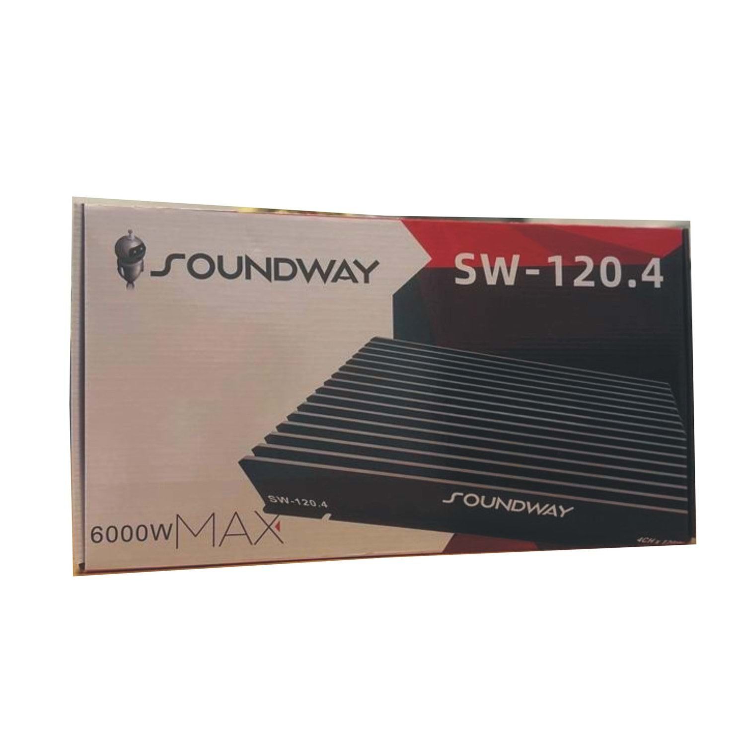 Soundway 120.4 Oto Amfi 4x135W RMS 6000W Maksimum Güç