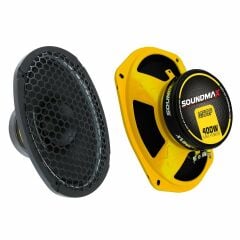 Soundmax SX-M69F Oval Midrange 400W Maksimum 100W RMS Kapaklı
