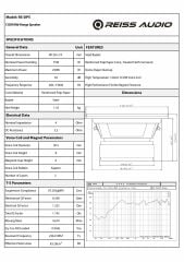 Reiss Audio RS-DP5 13 Cm Midrange Oto Hoparlör 250W Maksimum 75W RMS (1 Takım)