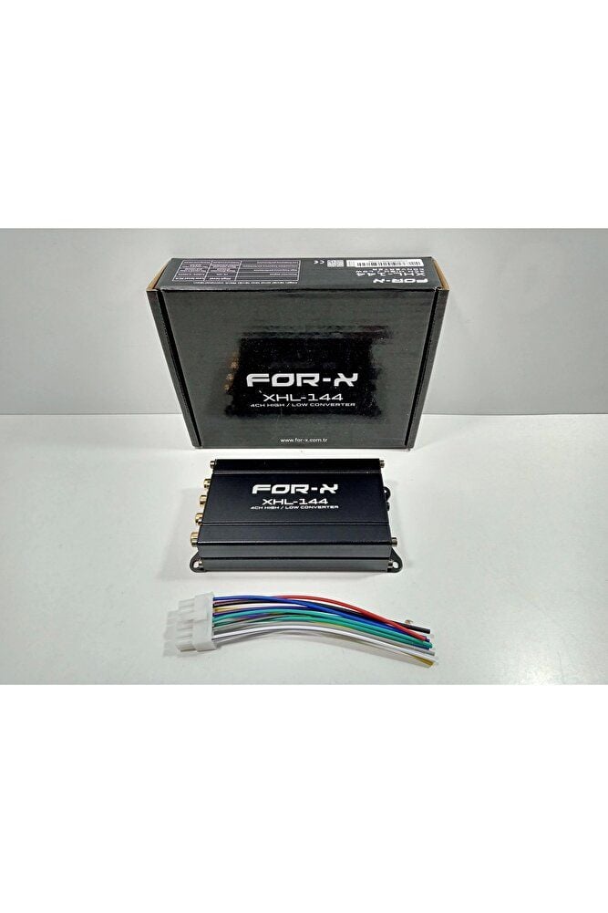 Deck Çevirici – For-x XHL-144 4 Kanal Amfi Dönüştürücü – Teybe Amfi Aparatı