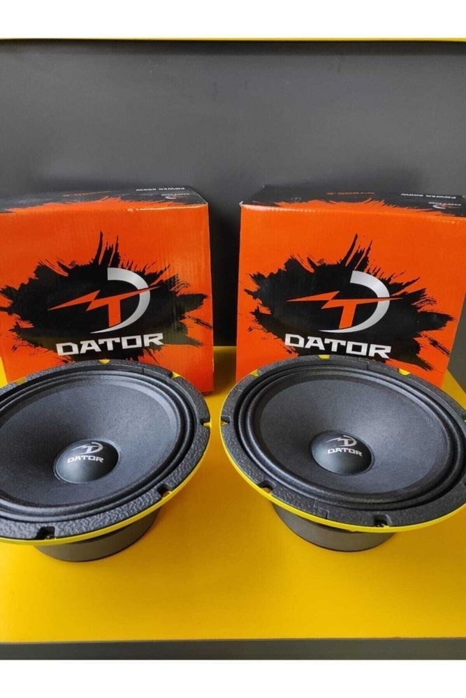 Dator SV 200.2 Yüksek Performanslı Profesyonel Midrange 20 Cm 150W RMS 600W Maksimum (1 Takım/2 Adet Hoparlör)