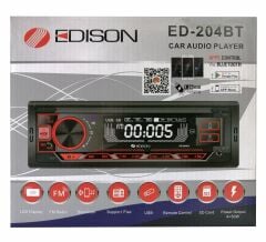 Edison ED-204BT Oto Teyp MP3/Bluetooth/USB/SD/AUX/Kumanda/4*50W