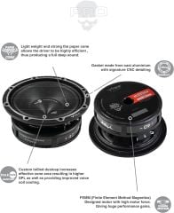 VIBE BDPRO6M-V9 | VIBE Blackdeath Serisi 16 cm Midrange/Midbass