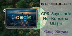 Konfulon 9 Inch Volkswagen Multimedya 2-32 GB Android Kapasitif Dokunmatik Ekran Soğutma Fanlı