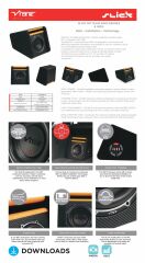 SLICKMIT8-V3 | VIBE Slick Serisi 20 cm Kutulu Subwoofer
