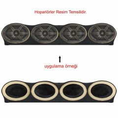 Garaj Dünyası 4Lü Tofaş Oval 6x9 İnç Halkalı Pandizot