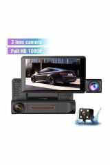 Navigold DS-413 Full Hd 1080P Araç Içi Dvr Kamera 3 Kameralı