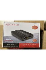 Navigold NG-2033 4 Kanal Oto Amfi 3000W Maksimum 2 Ohm 4X70W RMS 4 Ohm 4x50W RMS