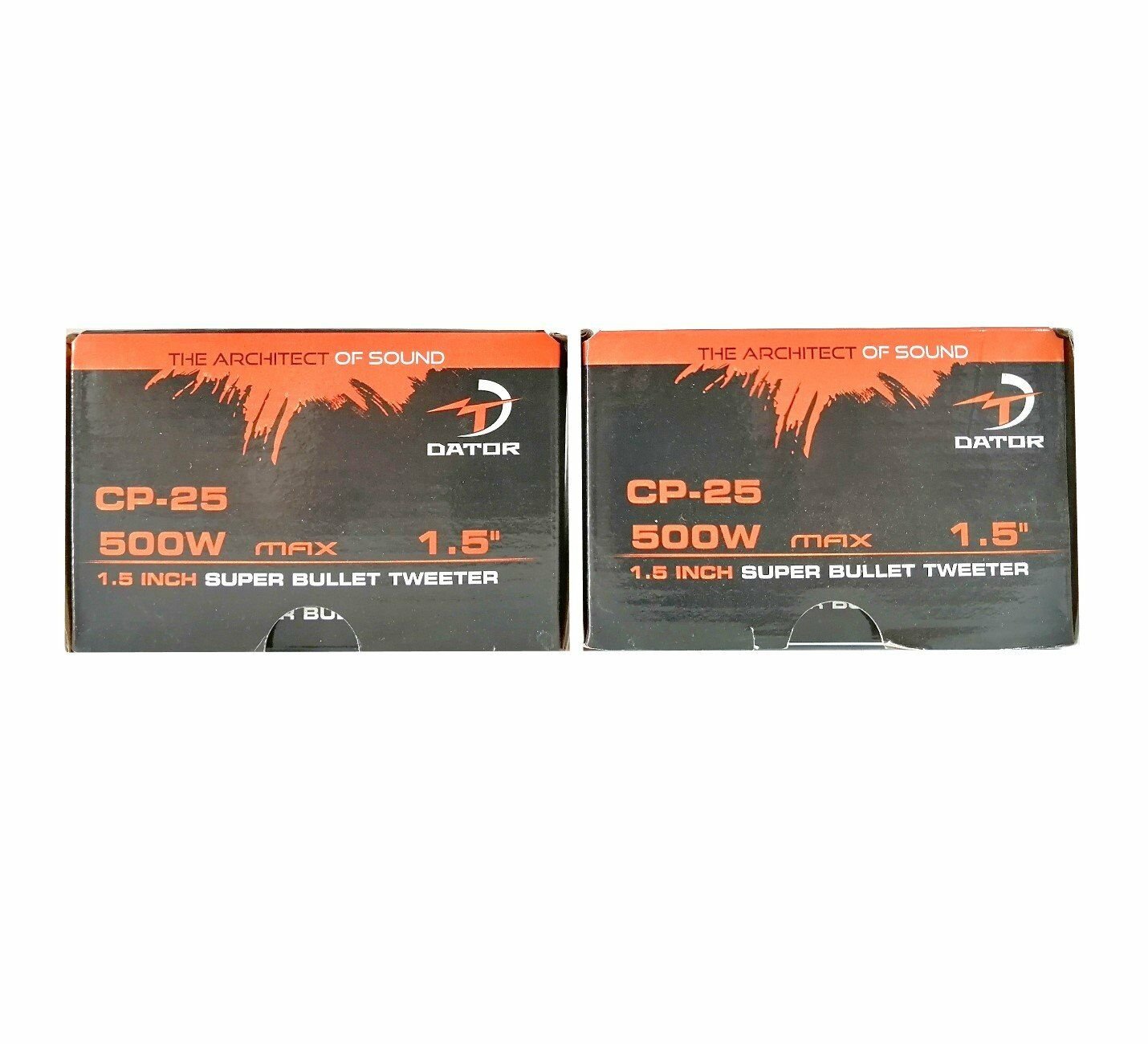 Dator CP-25 Süper Bullet Tweeter 11,5 CM 500W RMS Döküm Çerçeve (1 Takım)