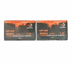 Dator CP-25 Süper Bullet Tweeter 11,5 CM 500W RMS Döküm Çerçeve (1 Takım)