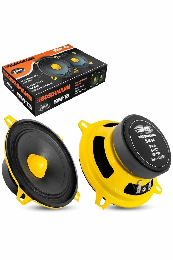 Bm-13 Oto Midrange 13cm 500 Watt 2 Adet