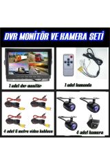 Navigold 4 Kameralı Kayıtlı Araç Monitörü 12 Volt & 64 Gb Destekli ( Sd Kart Sete Dahil Değildir )