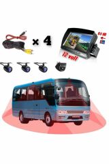 Navigold 4 Kameralı Kayıtlı Araç Monitörü 12 Volt & 64 Gb Destekli ( Sd Kart Sete Dahil Değildir )