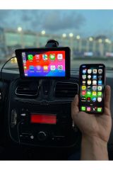 7 inç Tak Çalıştır Kablosuz Apple Carplay Android Auto Oto Multimedya Araç Araba Ekran double teyp