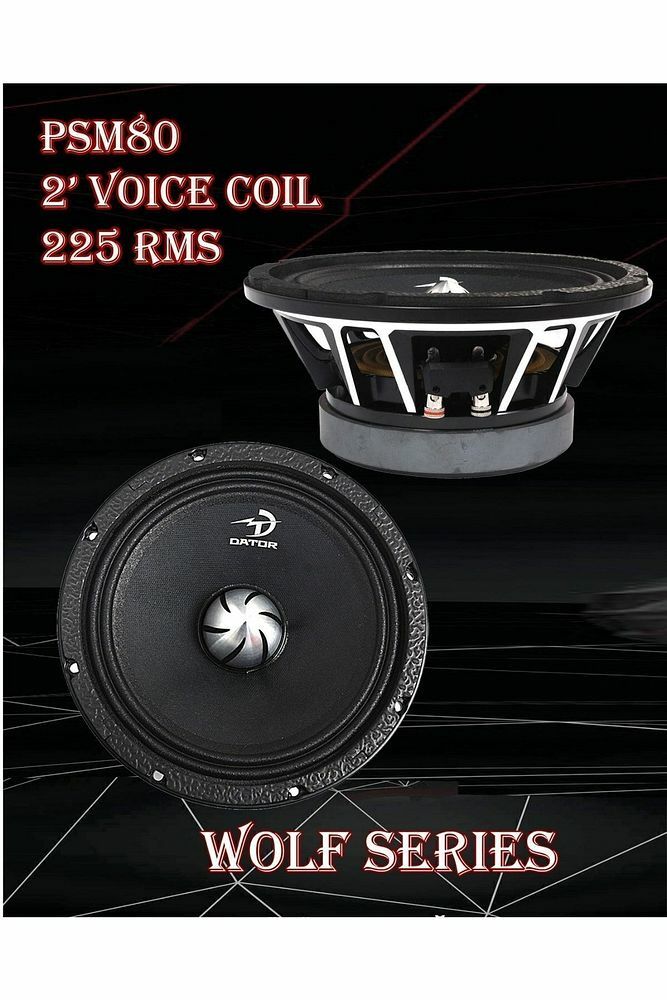 Psm80 Wolf Series 20 Cm 225 Rms 1000w