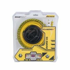 Soundmax SX-AWG42 4 GA Oto Anfi Kablo Kiti