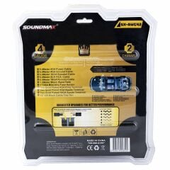 Soundmax SX-AWG42 4 GA Oto Anfi Kablo Kiti