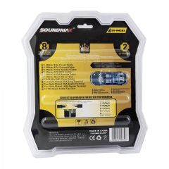 Soundmax SX-AWG83 8 GA Oto Anfi Kablo Kiti