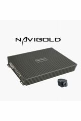 Navigold Nvg-5250 5 Kanal 5000W Oto Amfi Power 4ohm 4x80W+250W Rms Bas Kontrollü