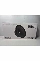 Mobass 20cm Midrange – Mbm-20 Midrange - 120 Rms Pro Midrange
