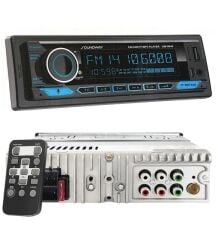 Soundway SW-9944 DSP Oto Teyp 4X60W Bluetooth Mobil Aplikasyon Usb Type-C Sd Fm Aux