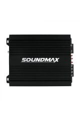 Soundmax SX-N1000.1D Mono Amfi 1 Ohm 1000W Rms 4 Ohm 370W Rms  Bas Kontrol Aparatlı