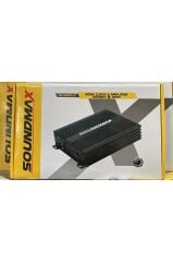Soundmax SX-N1000.1D Mono Amfi 1 Ohm 1000W Rms 4 Ohm 370W Rms  Bas Kontrol Aparatlı