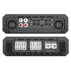 Garaj Dünyası QD200.8 SQ | QLine D Sınıfı 8 Kanal Amplifikatör 4 Ohm 8*200W RMS