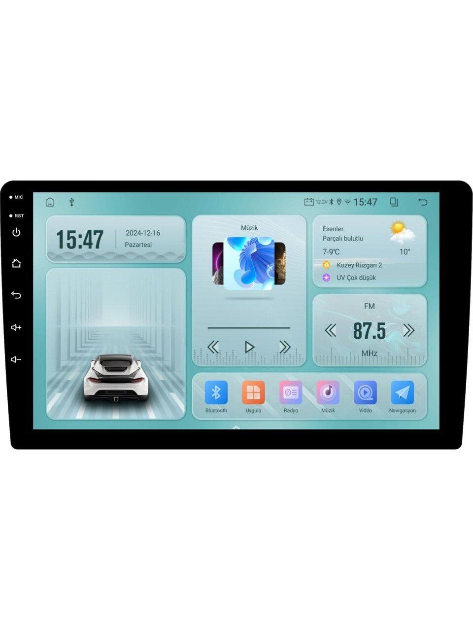 Newfron NF-Z901 Android Ekran Multimedya 9'' 4+32gb 4 Çekirdek Android 13