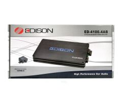 Edison ED-4100.4AB 4 Kanal AB Klas Mosfet Amfi 4*125W RMS