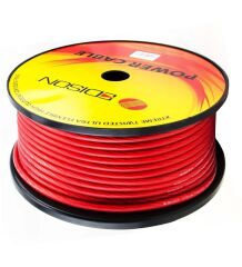 Edison Pw-4ga Oto Anfi Tesisat Kablosu Silikon 4ga 30 Metre