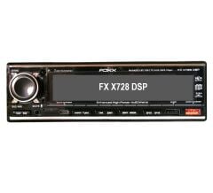 FOXX F X728 DSP Oto Teyp USB/TF/BT/AUX/MP3/WMA Oynatıcı/4*60W/Kumanda/EQ/3 Anfi Çıkışlı/App Kontrol
