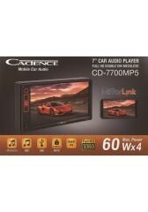 Cadence CD-7700MP5 Modeli İnce Kasa Double Teyp Kasa Kısmı Aşağı Yukarı Ayarlanabilmektedir