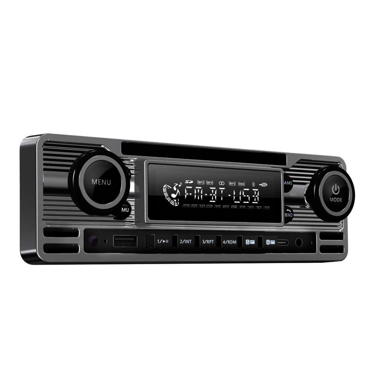 Soundmax SX-MX65CL Retro Stil Teyp Bluetooth/USB/AUX/FM/4*50W/MP3