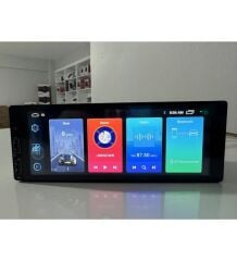 Cadence 6.86'' 1Din Android Oto Teyp 4+64GB/USB/BT/Geri Görüş/Carplay/Kamerası/Mirror Link